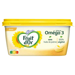 Fruit d'OR margarine sans huile de palme